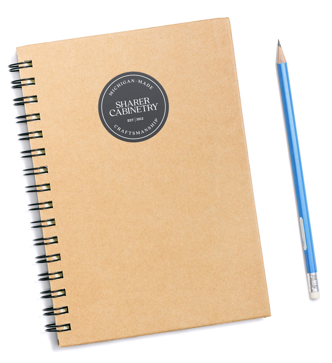 Sharer Cabinetry notepad